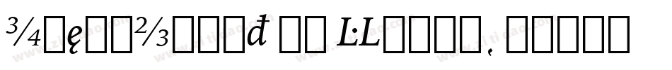 IowanOldSt BT Roman字体转换